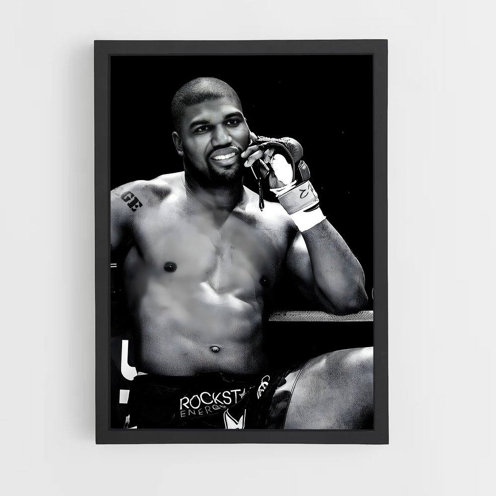 Poster Champion Immortel – affiche MMA (vue 2)